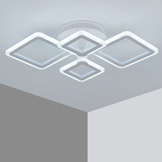 RALAN Smart Ceiling Lamp - Modern Pendant Light with Remote & App Control