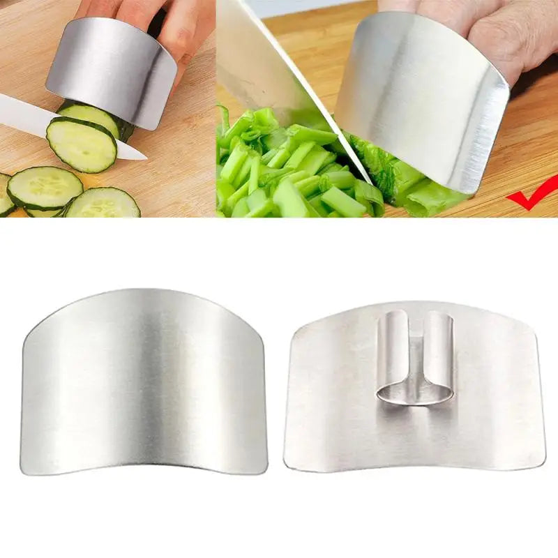 Protect Your Fingers While Cooking with the Stainless Steel Finger Protector