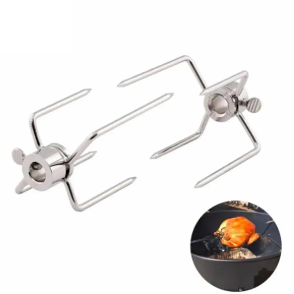 High-Quality Rotating BBQ Fork for Skewers