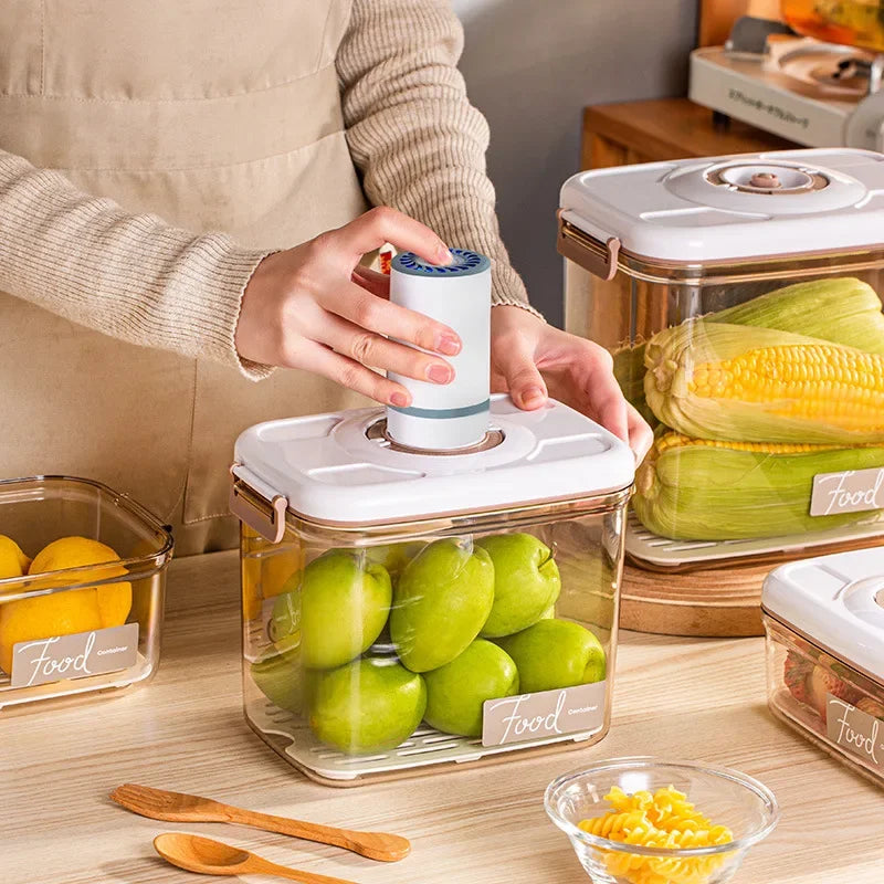 Vacuum Food Storage Box Fresh-Keeping Canister Sealed