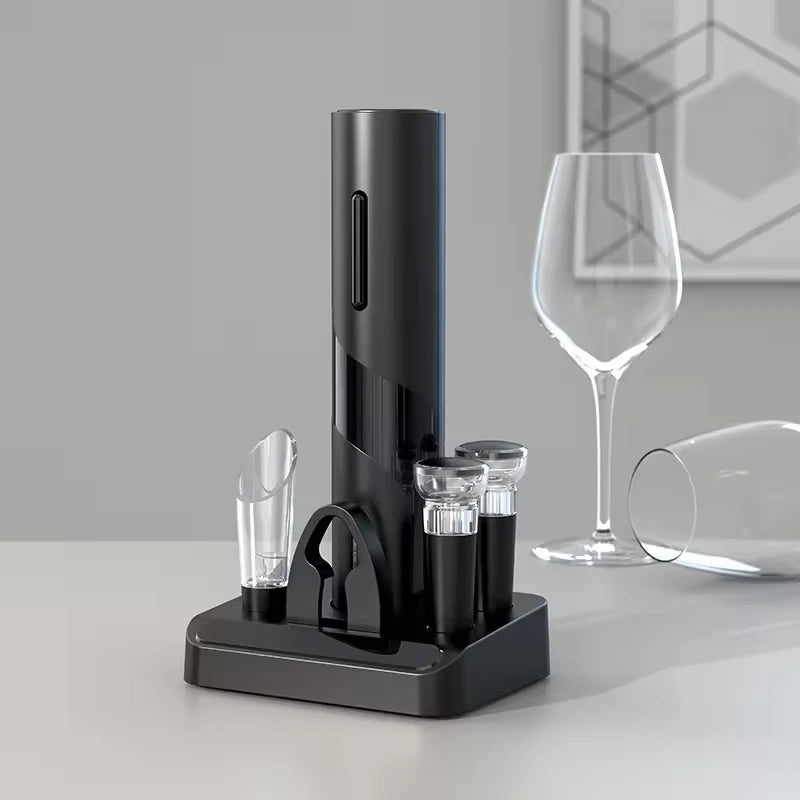 Multifunction Electric Automatic Corkscrew Wine Opener Set