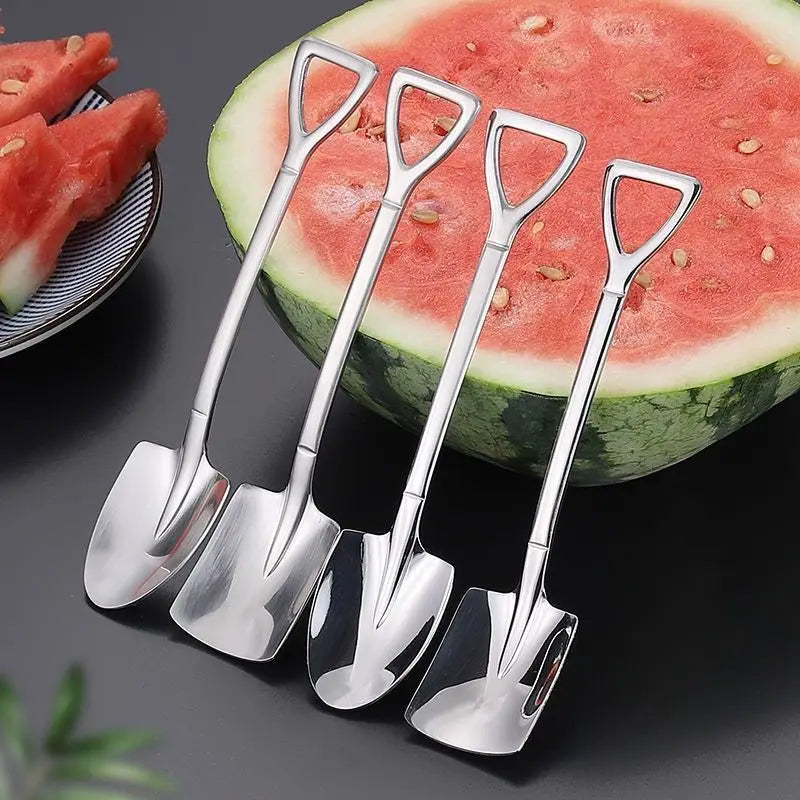 Elevate Your Dining Experience with Our Creative Stainless Steel Coffee Tea Spoon!