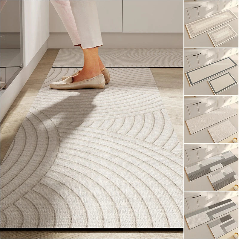 Ultra Absorbent Anti-Slip Kitchen Mat – Soft, Durable & Multi-Us