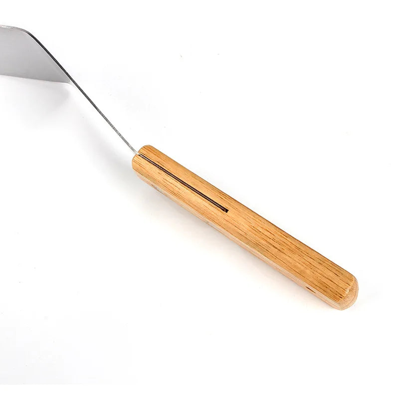 Wooden Handle Steak Cooking Spatula