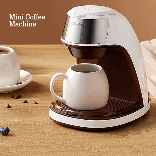 Portable Mini Drip Coffee Machine – Perfect for Home, Office, and On-the-Go Brewing!