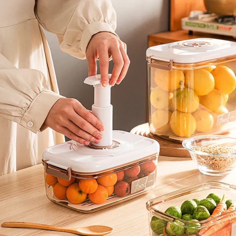 Vacuum Food Storage Box Fresh-Keeping Canister Sealed