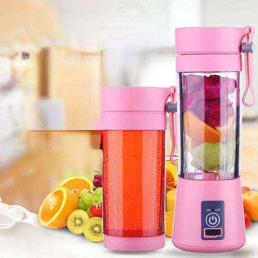 Rechargeable USB Electric Fruit Juicer & Handheld Smoothie Maker Blender