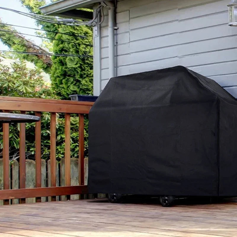 YIYUEQIANLI Heavy-Duty BBQ Grill Cover – Waterproof, Dustproof, Heat-Resistant for Round and Rectangle Outdoor Grills