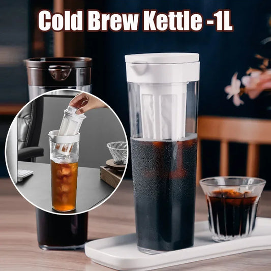 Beat the Summer Heat – 1.1L Cold Brew Coffee Pot & Juice Kettle