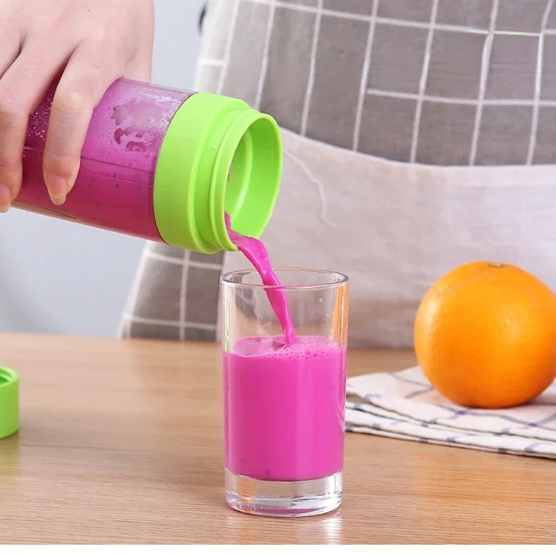 Rechargeable USB Electric Fruit Juicer & Handheld Smoothie Maker Blender