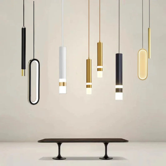 Modern Creative Pendant Lamp - Stylish Indoor Lighting Fixture for Bedrooms and Dining Rooms