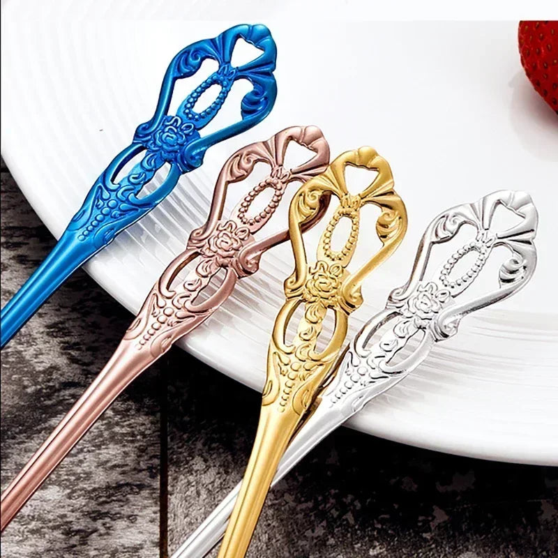 Golden Stainless Steel Cutlery Set Royal European