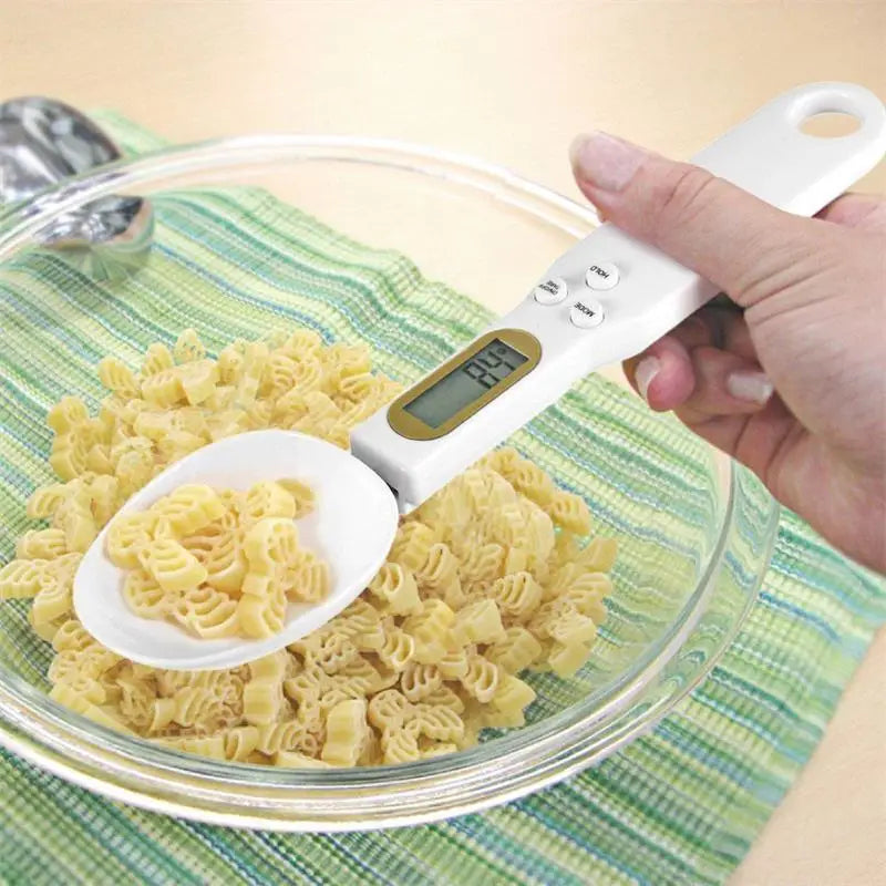 Accurate Measurements Made Easy with the 1Pc LCD Digital Adjustable Weighing Spoon