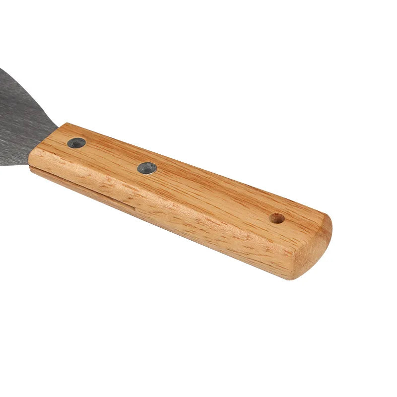 Wooden Handle Steak Cooking Spatula