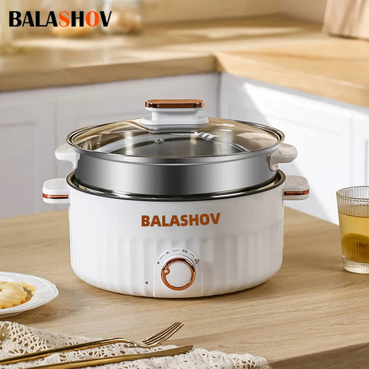 BALASHOV Portable Electric Rice Cooker – 1.5L/3L Multifunctional Non-Stick Cookware