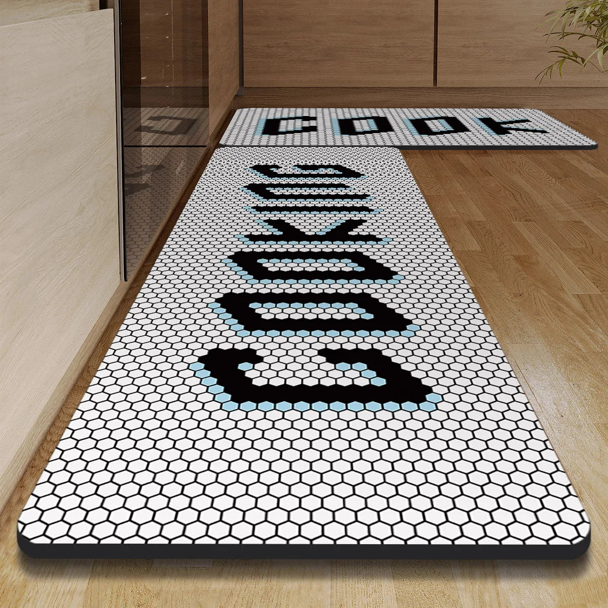 Ultra Absorbent Anti-Fatigue Kitchen Floor Mat – Non-Slip, Waterproof & Washable