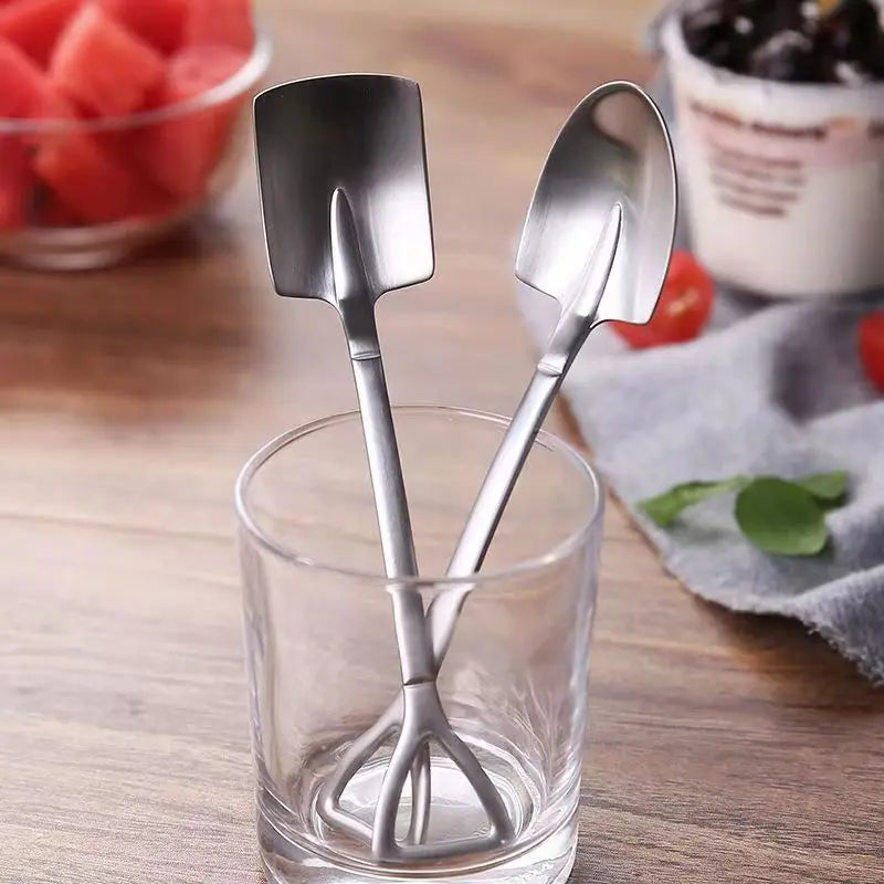 Elevate Your Dining Experience with Our Creative Stainless Steel Coffee Tea Spoon!