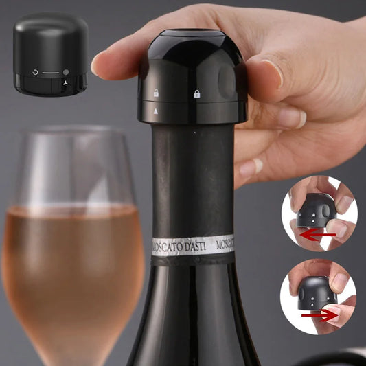 Vacuum Red Wine Bottle Cap Stopper