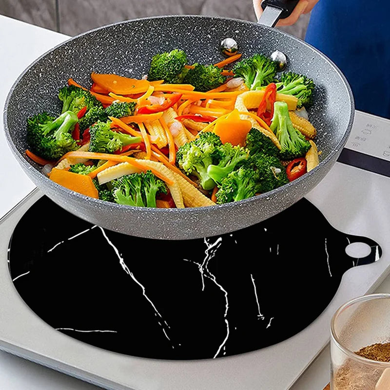 Silicone Induction Cooktop Mat - Non-Slip Protection Pad